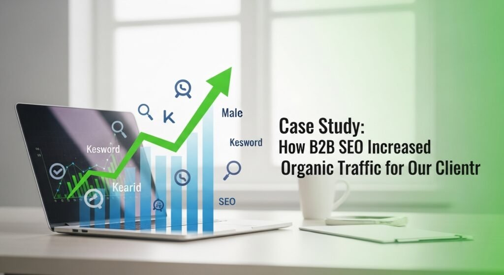 How B2B SEO Increased Organic Traffic for Our Client