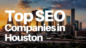 Houston, TX skyline representing the city's growing digital marketing and SEO industry
